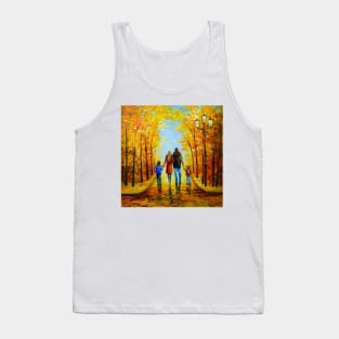 A walk with the whole family in the Park Tank Top